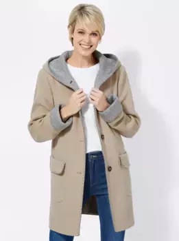 Casual Looks Анорак, с капюшоном, цвет Stein