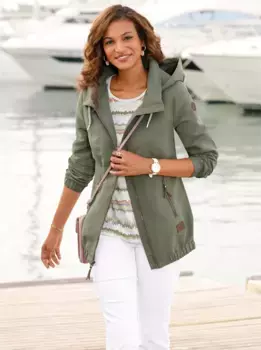 Casual Looks Анорак, с капюшоном, хаки