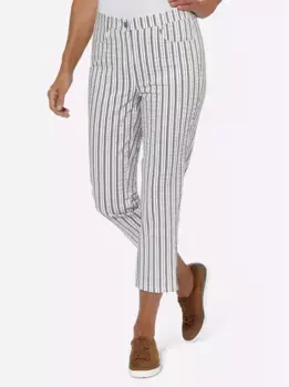 Casual Looks Брюки 7/8, цвет Taupe-Wei-Gestreift