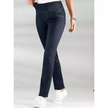 Casual Looks Брюки без застежки, черный
