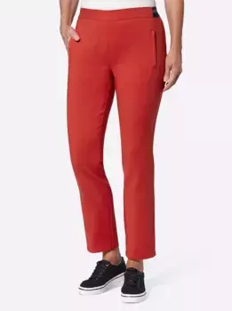 Casual Looks Брюки без застежки, красный