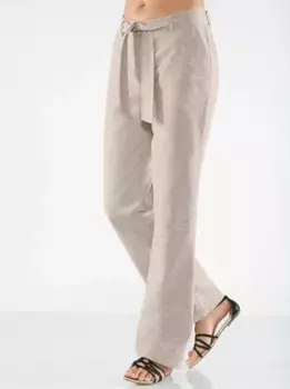 Casual Looks Брюки-палаццо, бежевый