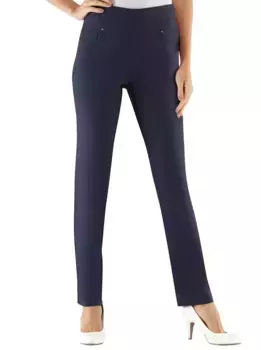 Casual Looks Брюки с 5 карманами, цвет морской волны