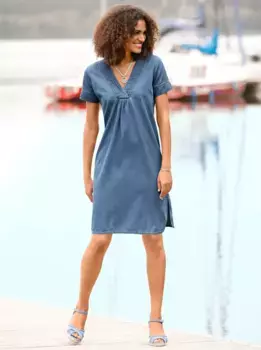 Casual Looks Джинсовое платье "платье", цвет Blue-Bleached