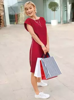 Casual Looks Джинсовое платье "платье", красный