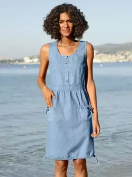 Casual Looks Джинсовое платье "платье", цвет Blue-Bleached