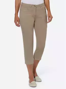 Casual Looks Джинсы 3/4 (1 шт.), бежевый