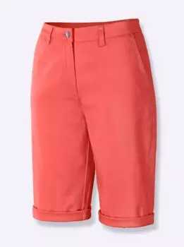 Casual Looks Джинсы-бермуды (1 шт.), коралловый
