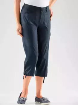 Casual Looks капри, цвет морской волны