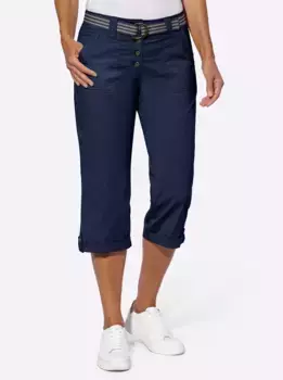 Casual Looks капри, цвет морской волны