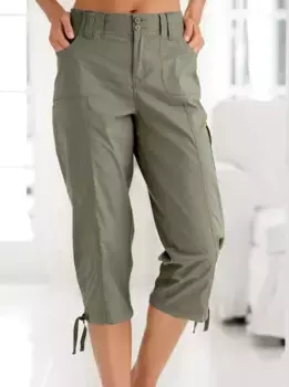 Casual Looks капри, хаки