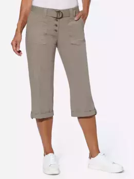 Casual Looks капри, коричневый