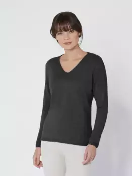 Casual Looks Кашемировый свитер "Кашемировый свитер", антрацит