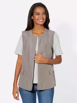 Casual Looks короткий жилет, цвет Sesam