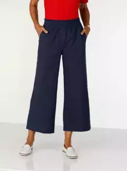 Casual Looks-кюлоты, цвет морской волны