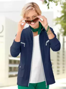 Casual Looks Куртка-рубашка "Куртка-рубашка", цвет морской волны