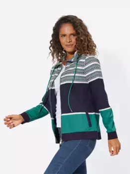 Casual Looks Куртка-рубашка "Куртка-рубашка", изумрудный