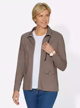 Casual Looks Куртка-рубашка "Куртка-рубашка", коричневый