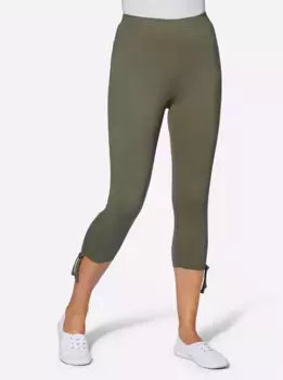 Casual Looks леггинсы-капри, хаки