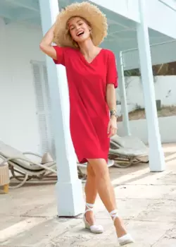 Casual Looks Летнее платье "Платье", красный