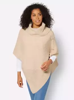 Casual Looks пончо, слоновая кость
