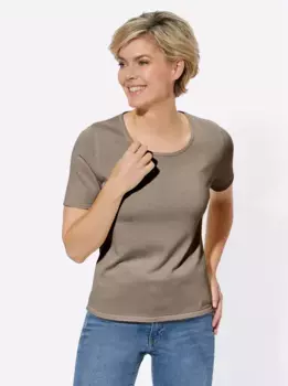 Casual Looks Свитер с короткими рукавами "Свитер с короткими рукавами", цвет Sesam