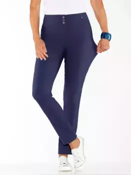 Casual Looks тканые брюки, цвет морской волны