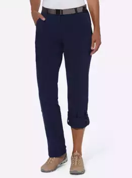 Casual Looks тканые брюки, цвет морской волны