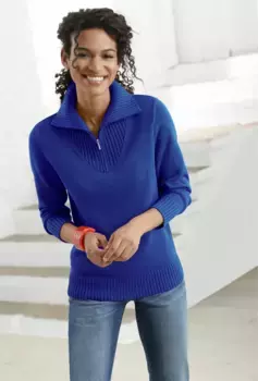 Casual Looks Тройер "Свитер", синий