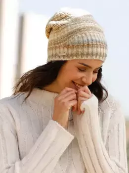 Casual Looks Вязаная шапка, бежевый