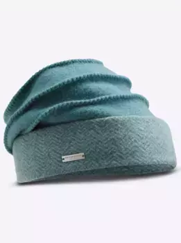 Casual Looks Вязаная шапка, бирюзовый
