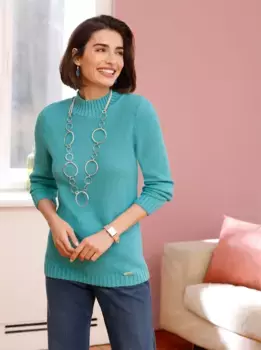 Casual Looks Вязаный джемпер "Пуловер", цвет Ozean