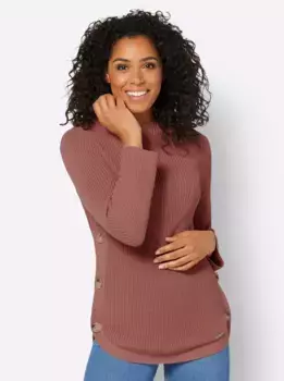 Casual Looks Вязаный джемпер "Пуловер", цвет Rosenholz