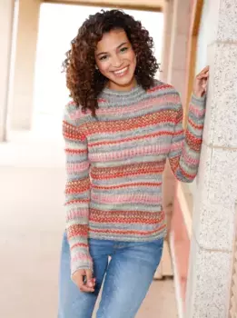 Casual Looks Вязаный джемпер "Пуловер", оливковый