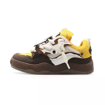 cat and sofa Обувь для скейтбординга VAILMOON Wave001 унисекс, Винтажный желтый