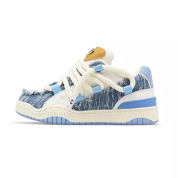 cat and sofa VAILMOON Dirty braid series Обувь для скейтбординга унисекс, Синий