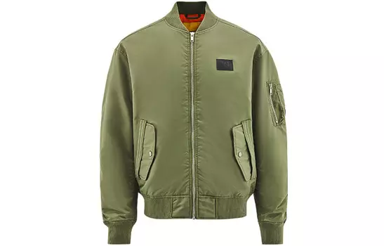 CAT Бейсбольная куртка унисекс зеленая