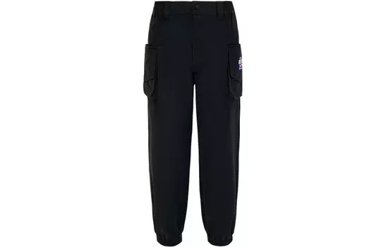 CAT Брюки-карго унисекс черные