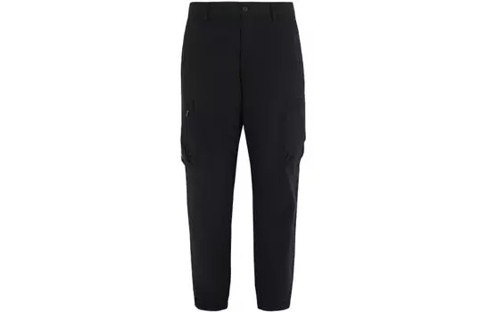 CAT Брюки-карго унисекс черные