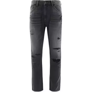 CAT Джинсы унисекс черные