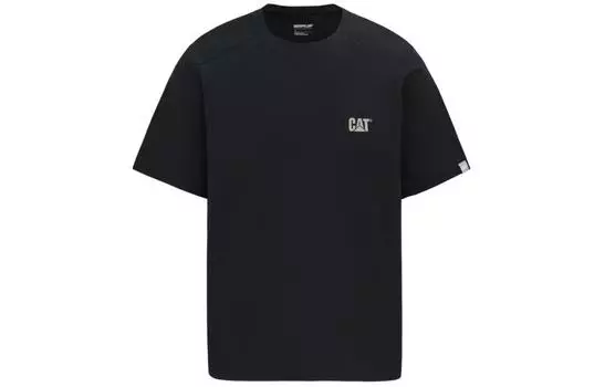 CAT Футболка унисекс черные