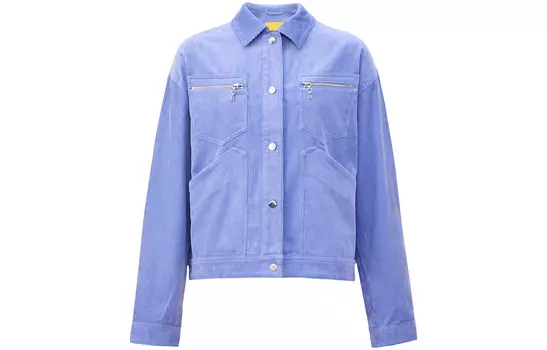 CAT Куртка унисекс фиолетовая