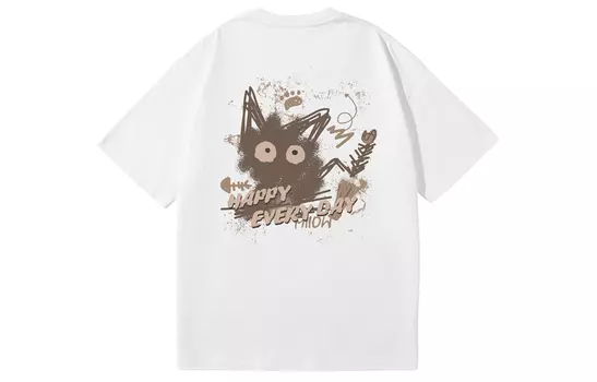 Cat Man Miiow MIIOW футболка унисекс, Темно-серый