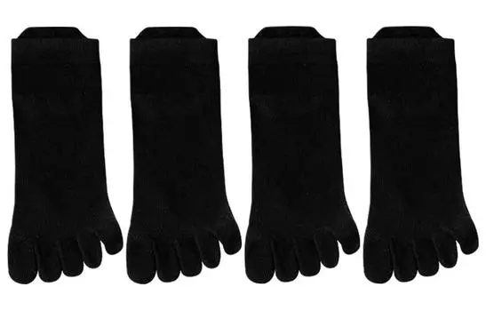 Cat Man Miiow Женские носки MIIOW, 4 пары (толстая полоска 2 + тонкая полоска 2)