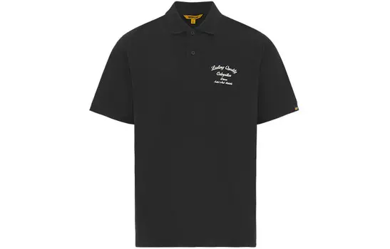 CAT Рубашка поло унисекс черные