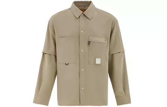 CAT Рубашка унисекс светло-хаки