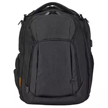 CAT Рюкзак полиэстер черный серый мужской