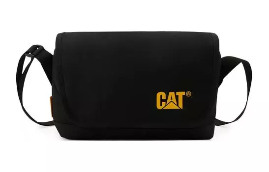 CAT Сумка на плечо из полиэстера, обычная, унисекс, черная