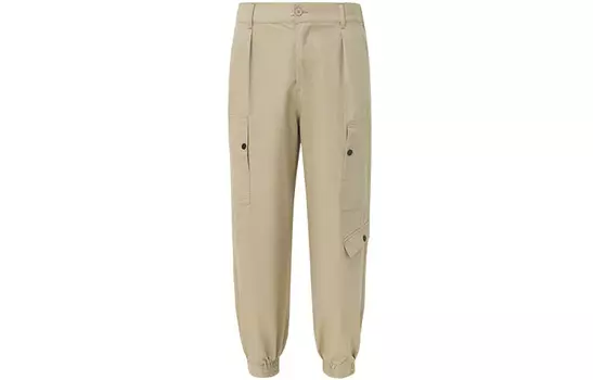 CAT Трикотажные спортивные брюки унисекс светло-хаки