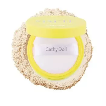 Cathy Doll Матовая полупрозрачная рассыпчатая пудра 10г, Transcluscent